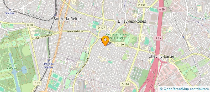 localisation de l'entreprise MADAME JULIE RIO  L'HAY-LES-ROSES