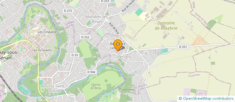 localisation de l'entreprise MADAME JULIE RIVA  PERIGNY