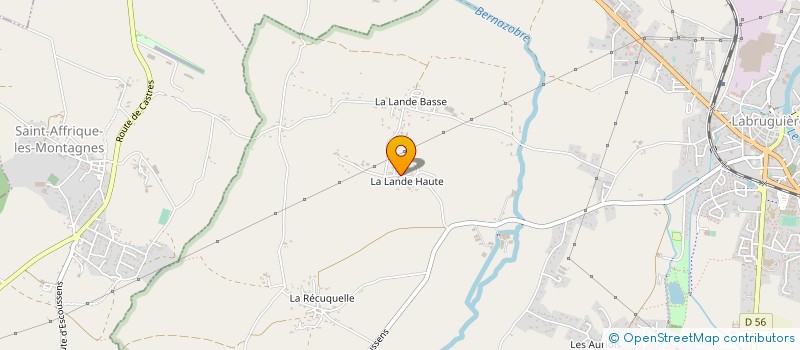 localisation de l'entreprise MADAME JULIE ROBERT  LABRUGUIERE