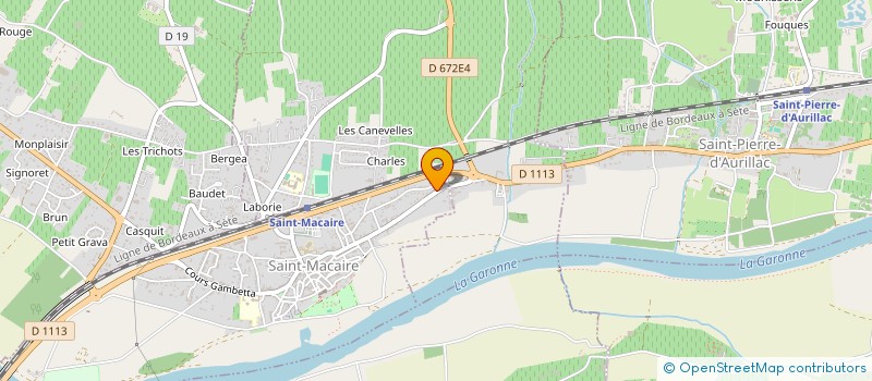 localisation de l'entreprise MADAME JULIE ROBERT à SAINT-MACAIRE