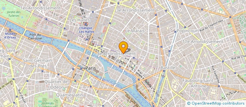 localisation de l'entreprise MADAME JULIE RODRIGUES  DA CUNHA  PARIS