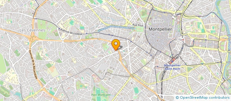localisation de l'entreprise MADAME JULIE RODRIGUEZ à MONTPELLIER