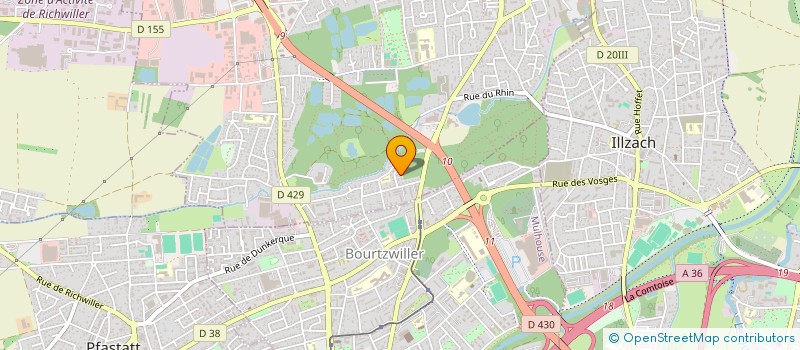 localisation de l'entreprise MADAME JULIE ROGOWSKI  KINGERSHEIM