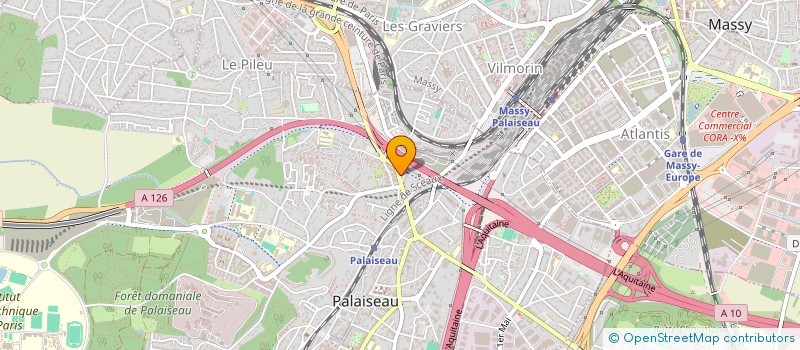 localisation de l'entreprise MADAME JULIE ROHFRITSCH à PALAISEAU