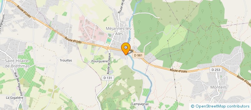 localisation de l'entreprise MADAME JULIE ROLLERO  VENTALON EN CEVENNES