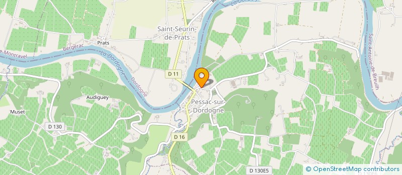 localisation de l'entreprise MADAME JULIE ROMAN  PESSAC-SUR-DORDOGNE