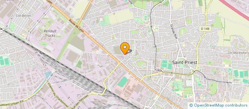 localisation de l'entreprise MADAME JULIE ROMAND  SAINT-PRIEST