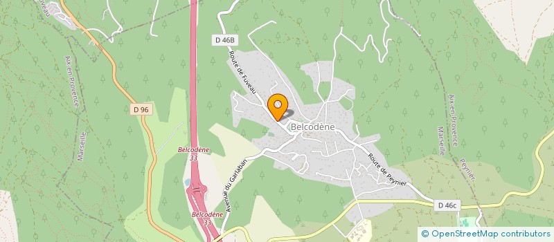 localisation de l'entreprise MADAME JULIE ROSSI  BELCODENE