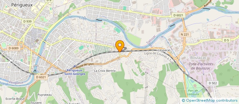 localisation de l'entreprise MADAME JULIE ROSSI  CHATELLERAULT