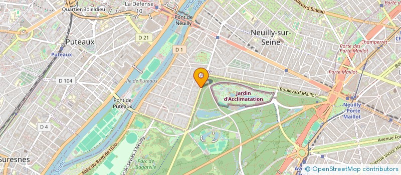 localisation de l'entreprise MADAME JULIE ROTAT à NEUILLY-SUR-SEINE