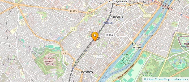 localisation de l'entreprise MADAME JULIE ROTH  SURESNES