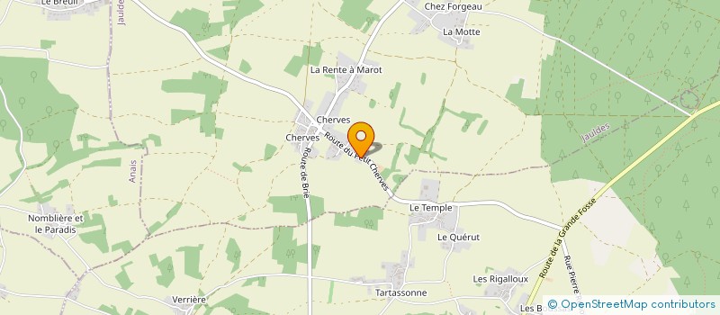 localisation de l'entreprise MADAME JULIE ROUGIER  JAULDES