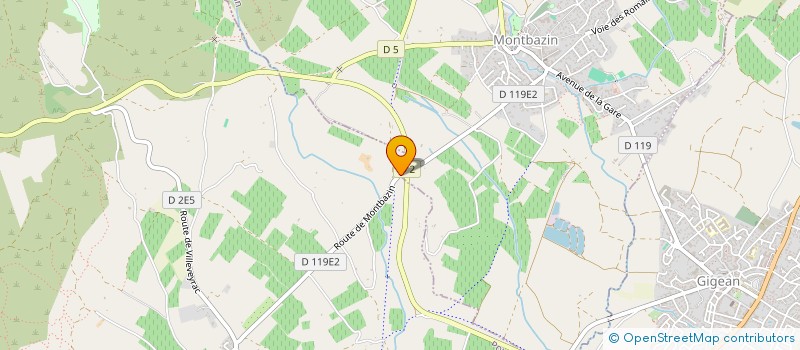 localisation de l'entreprise MADAME JULIE ROUQUETTE  POUSSAN