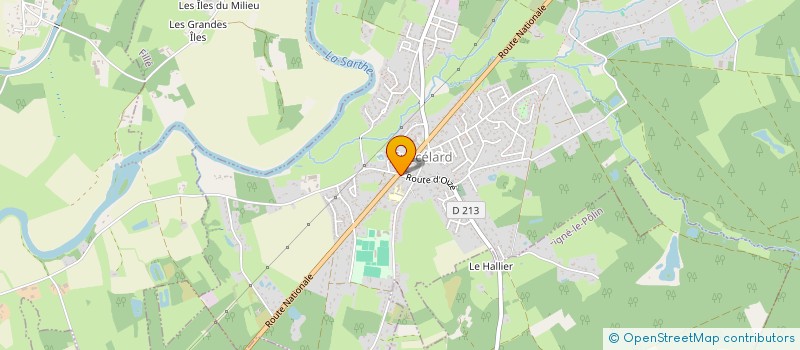 localisation de l'entreprise MADAME JULIE ROUSSEAU  GUECELARD