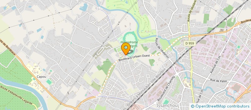 localisation de l'entreprise MADAME JULIE ROUX  MONTAUBAN