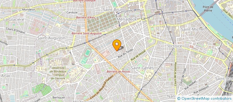 localisation de l'entreprise MADAME JULIE ROUZAIRE  GAURIAGUET