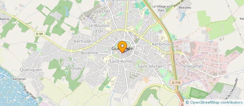 localisation de l'entreprise MADAME JULIE ROUZIER  GUERANDE