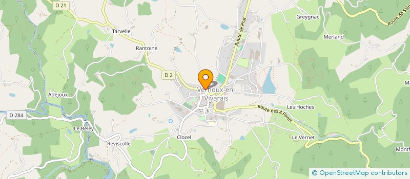 localisation de l'entreprise MADAME JULIE ROY  SAINT-JULIEN-LE-ROUX