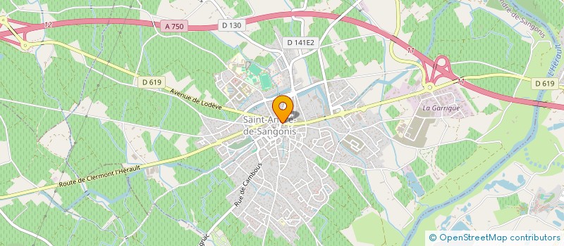 localisation de l'entreprise MADAME JULIE ROY-CROS  GIGNAC