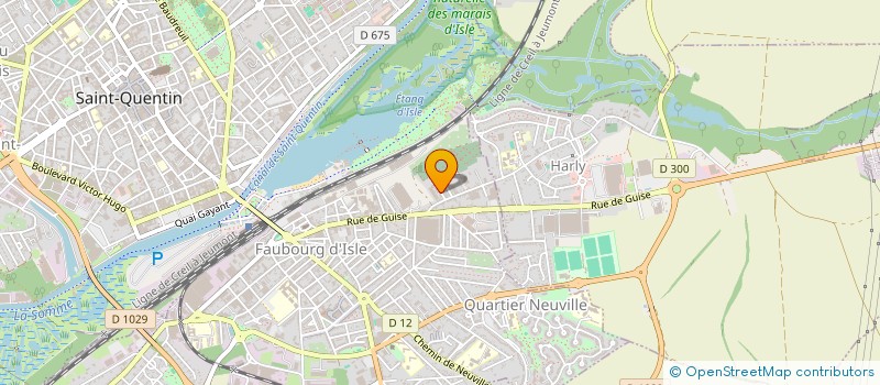 localisation de l'entreprise MADAME JULIE ROYEN à SAINT-QUENTIN