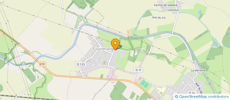 localisation de l'entreprise MADAME JULIE ROYER  COURTERANGES