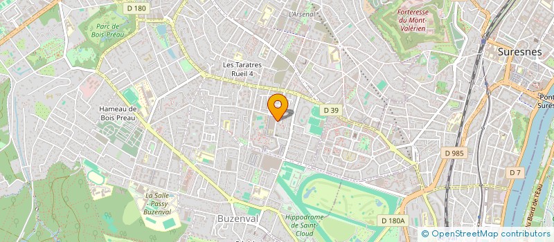 localisation de l'entreprise MADAME JULIE ROZE  POISY