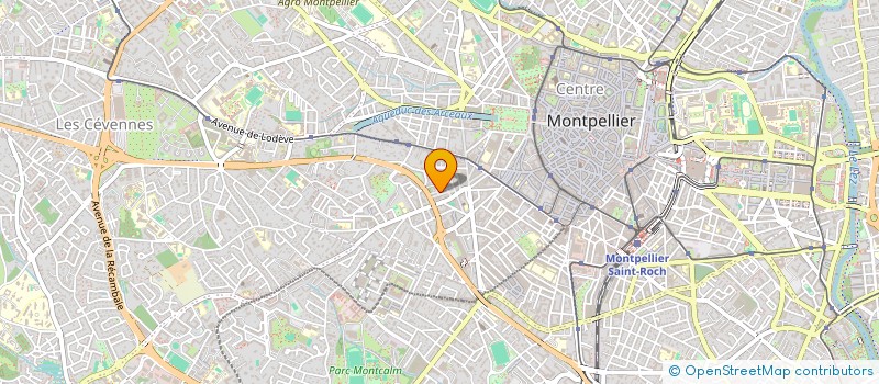 localisation de l'entreprise MADAME JULIE RUBIO  MONTPELLIER