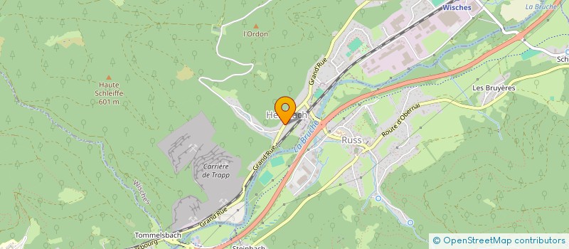 localisation de l'entreprise MADAME JULIE RUFFENACH  WISCHES