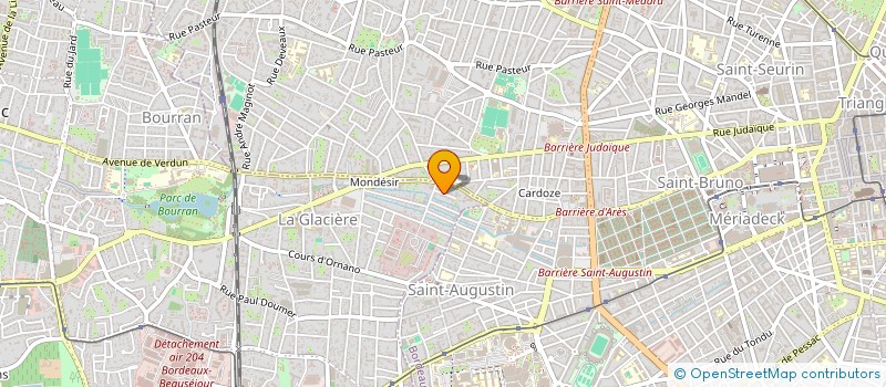 localisation de l'entreprise MADAME JULIE RUGGERI  MERIGNAC