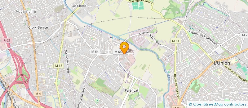 localisation de l'entreprise MADAME JULIE RUIZ  LAUNAGUET