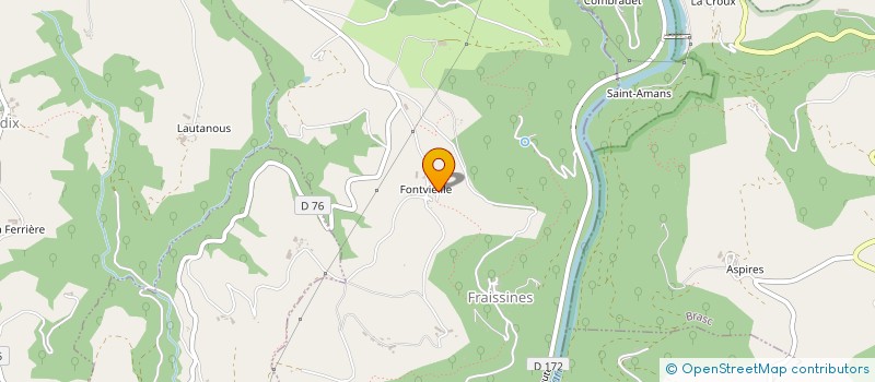 localisation de l'entreprise MADAME JULIE RUIZ  FRAISSINES