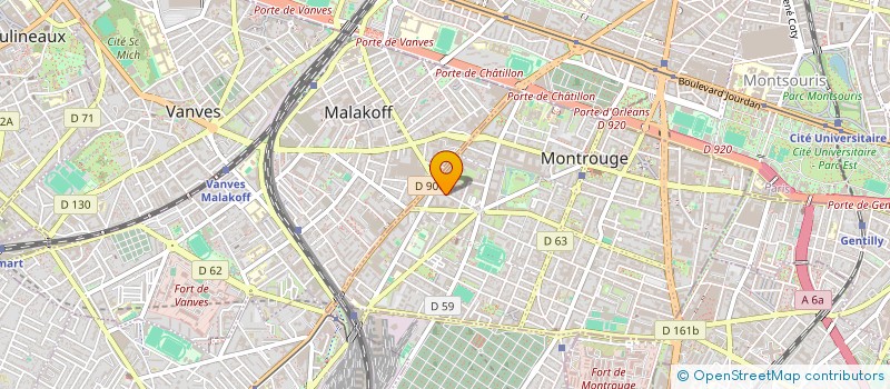 localisation de l'entreprise MADAME JULIE SABUNCI à MONTROUGE