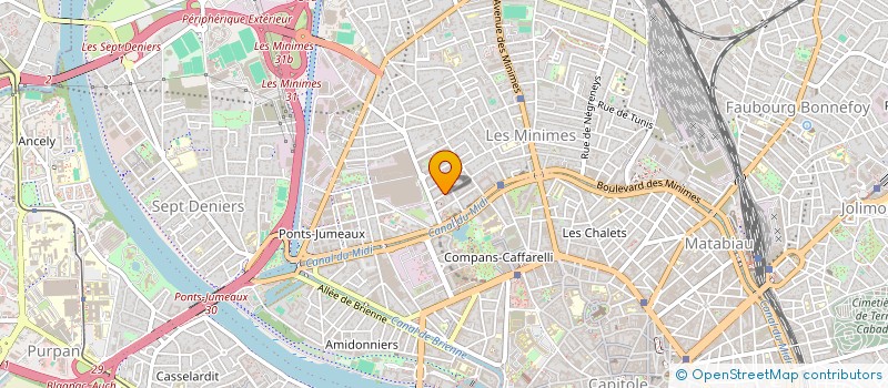 localisation de l'entreprise MADAME JULIE SAINT DIZIER à TOULOUSE
