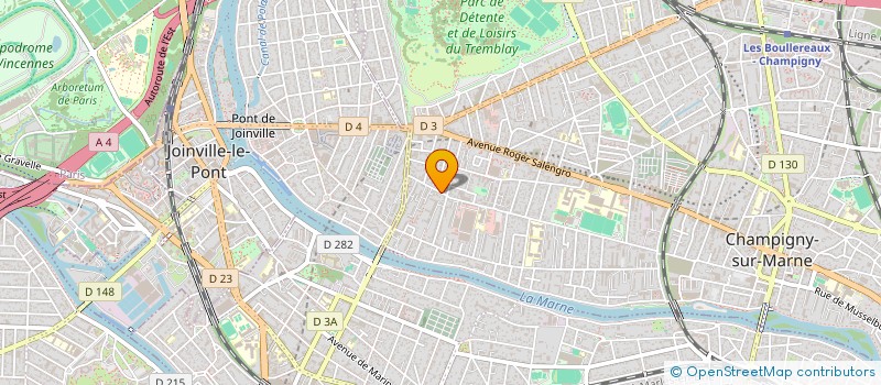 localisation de l'entreprise MADAME JULIE SAINT-MARTIN  CHAMPIGNY-SUR-MARNE