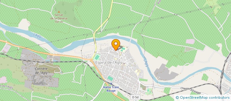 localisation de l'entreprise MADAME JULIE SALA  ESPIRA-DE-L'AGLY