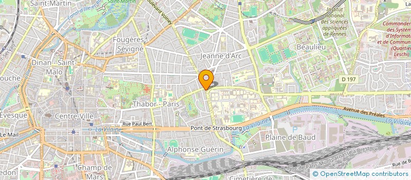 localisation de l'entreprise MADAME JULIE SALABERT  RENNES