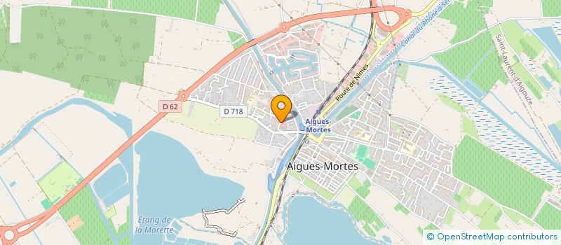 localisation de l'entreprise MADAME JULIE SALCEDO  AIGUES-MORTES