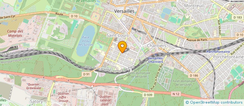 localisation de l'entreprise MADAME JULIE SALLE à VERSAILLES