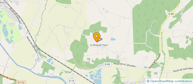 localisation de l'entreprise MADAME JULIE SALMERON  DAMIATTE