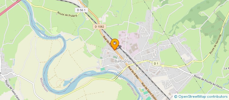 localisation de l'entreprise MADAME JULIE SALUMU  BALBIGNY