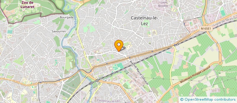 localisation de l'entreprise MADAME JULIE SANDRAGNE  CASTELNAU-LE-LEZ