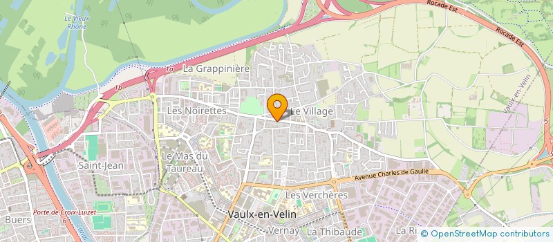 localisation de l'entreprise MADAME JULIE SAUROIS  VAULX-EN-VELIN