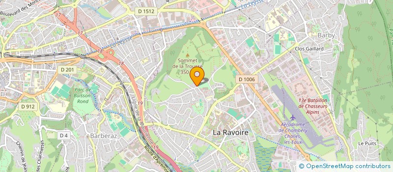 localisation de l'entreprise MADAME JULIE SCARIOT  LA RAVOIRE