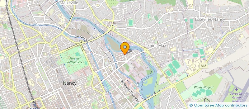 localisation de l'entreprise MADAME JULIE SCHIRMANN  NANCY