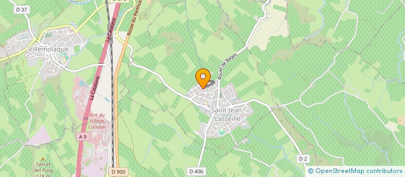 localisation de l'entreprise MADAME JULIE SCHOREEL  SAINT-JEAN-LASSEILLE