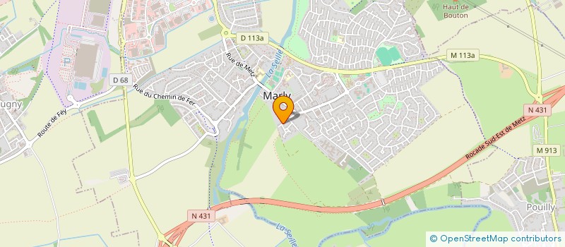 localisation de l'entreprise MADAME JULIE SCHUMACHER  MARLY