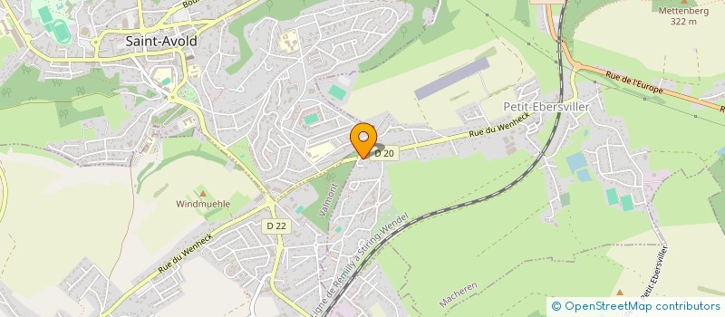 localisation de l'entreprise MADAME JULIE SCHWALLER  MACHEREN