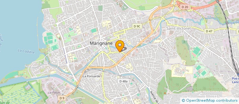 localisation de l'entreprise MADAME JULIE SCOTTO D'ANIELLO  MARIGNANE