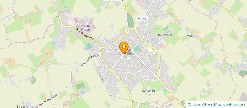 localisation de l'entreprise MADAME JULIE SEABRA  LINSELLES