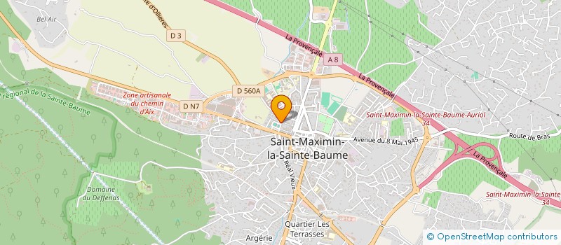 localisation de l'entreprise MADAME JULIE SEBBAGH à SAINT-MAXIMIN-LA-SAINTE-BAUME